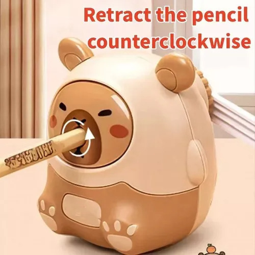 L 2025 Sacapuntas For Niños Con Forma De Capibara