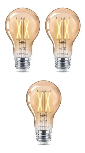 Bombillo Led Wiz Wifi 6w E26 X3 Unidade Luz Calida