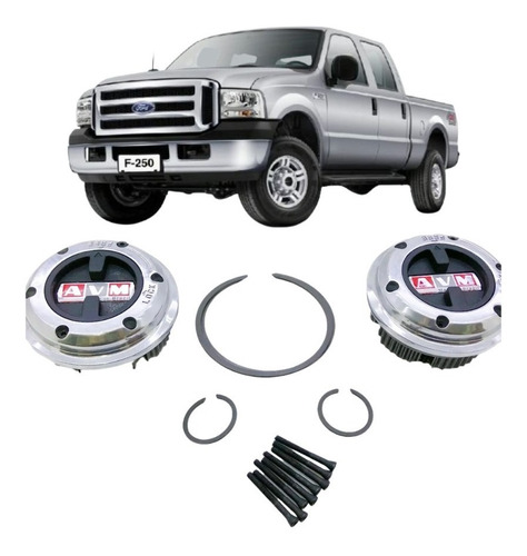 Par Roda Livre Manual Ford F250 4x4 2007 30 Estrias