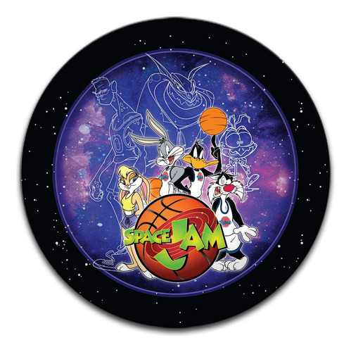 Lt13095t Space Jam Toons And Monsters 60-piece Paper Pa...