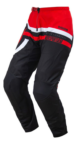 Calça Motocross Cross Asw Target Vermelho Off Road Moto