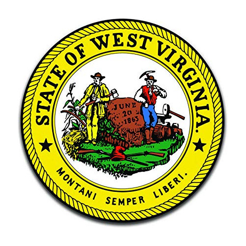 Sello Del Estado De Virginia Occidental (paquete De 2) ...