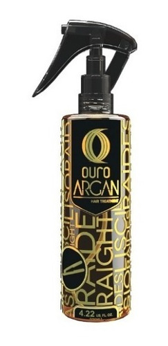 3 Pzas Aceite Argan 125 Ml Ouro Tratamiento Capilar