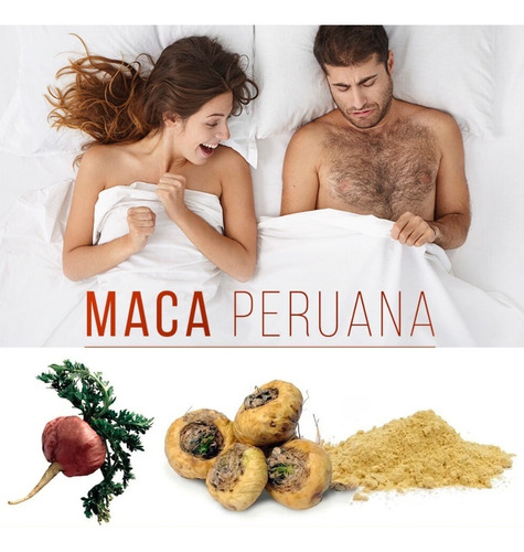 Suplemento De Maca Peruana Vegano 60 Caps + Zinc Vitamina C