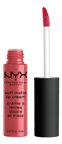 Labial Soft Matte Lip Cream Nyx Acabado Mate Color San Paulo