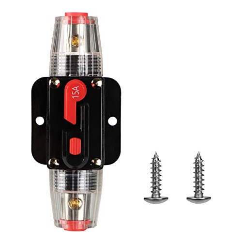 Interruptor De Circuito 15a, Portafusibles Impermeable ...