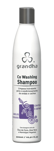 Shampoo No Poo Grandha Co Washing Curl Wave 500ml