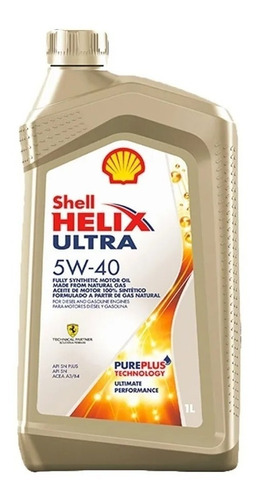 1lt Aceite Lubricante Shell Helix Ultra 5w-40 100% Sintetico
