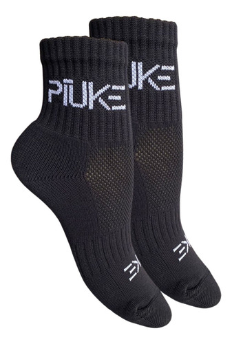 Medias Deportivas Unisex Piuke Algodón Plantilla Acolchada