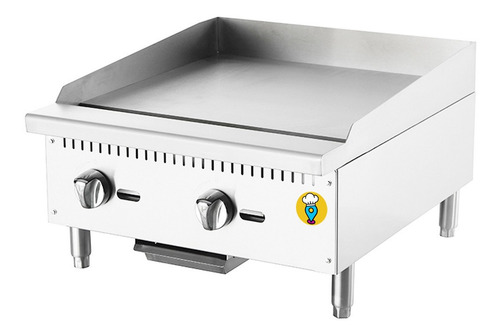Plancha Comercial A Gas 2 Quemadores Migsa - Mgrg-24-mg