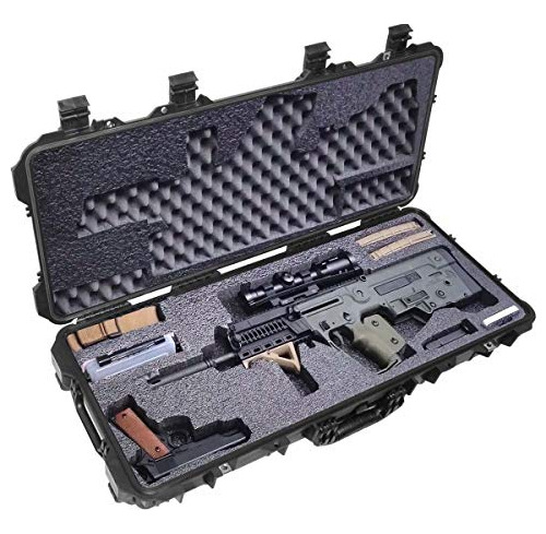 Case Club Estuche Impermeable Para Rifle Bullpup Precortado 