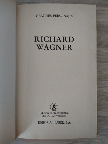 Grandes Personajes Richard Wagner