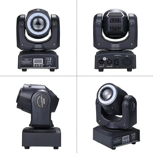 30w Led Luz De Cabeza Móvil 8 Colores 8 Patrones Luces Focos