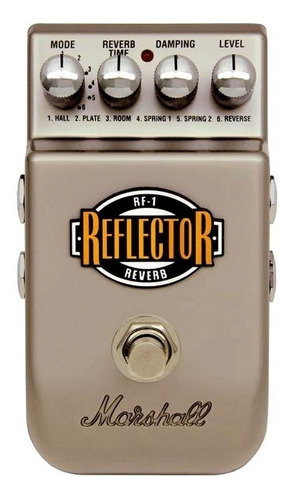 Pedal de efecto Marshall Reverb Reflector RF-1  crema