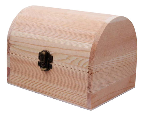 Caja De Madera Sin Terminar, Caja De 16cmx12cmx11,5cm