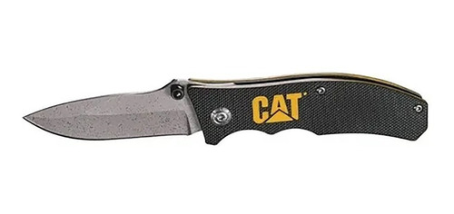 Imagen 4 de 7 de Cuchillo O Navaja Plegable Cat De Punta Curva 15 Cm 980003