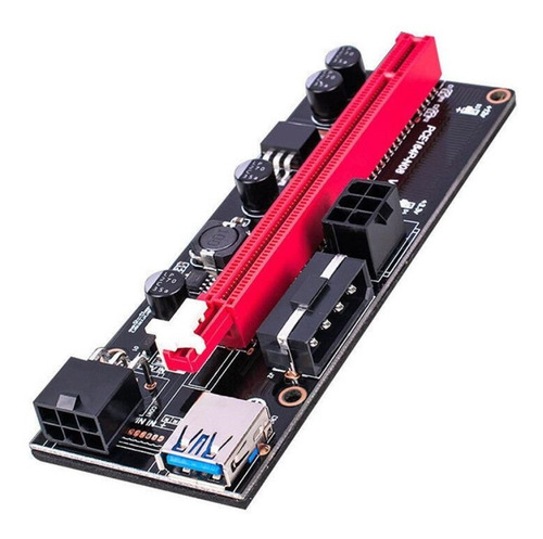 Imagem 6 de 10 de Extensor Placa Video Pci-e 1x 16x Usb 3.0 Fonte Atx Sata Pc
