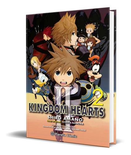 Kingdom Hearts 2 Vol. 2, De Shiro Amano. Editorial Planeta Deagostini, Tapa Dura En Español, 2015