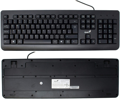 Imagen 6 de 10 de Teclado Y Mouse Usb Genius Combo Km-160