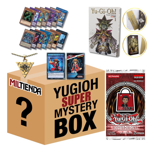 Yugioh Mystery Box Super Cartas Lote Manga Y Más Miltienda