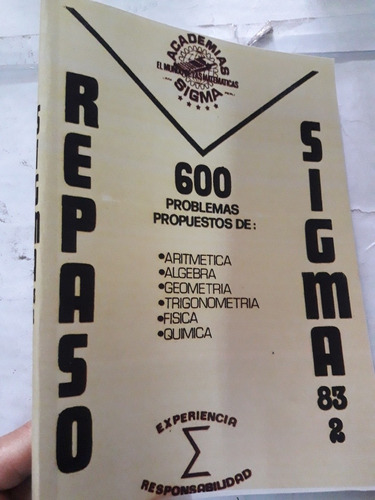 Libro De Problemas Sigma 83-2