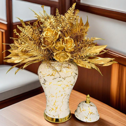 Jarrón De Para Jengibre, Florero De, Arreglo 17cm X 31cm