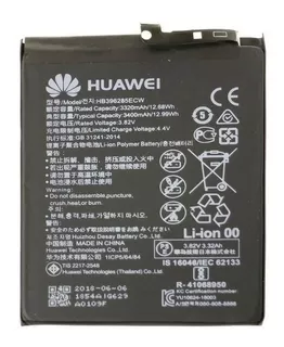 Bateria Huawei Original P20 Mate 10 Pro Hb436486- 6 Meses Garantía Escrita / Original