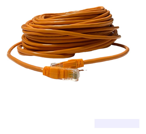 Cable De Red Rj45 Cat6e 10 Metros 4par 24awg Interior Armado