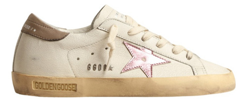 Tennis Golden Goose Ss Silver Pink Entrega Inmediata 23.5 Mx