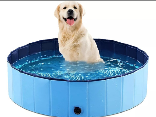 Piscina Plegable Para Mascotas 120x30