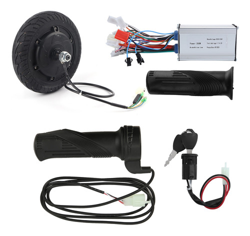 Kit De Motor De Cubo Sin Escobillas De Rueda De Metal 24v 35