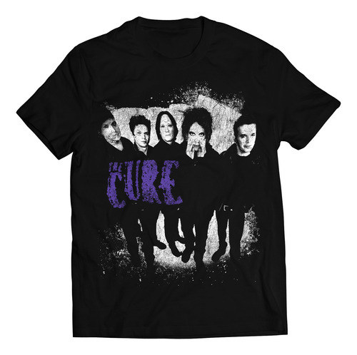Camiseta The Cure Full Band Vintage Rock Activity