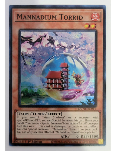 Yugioh Mannadium Torrid - Dune-en011 - Super Rare