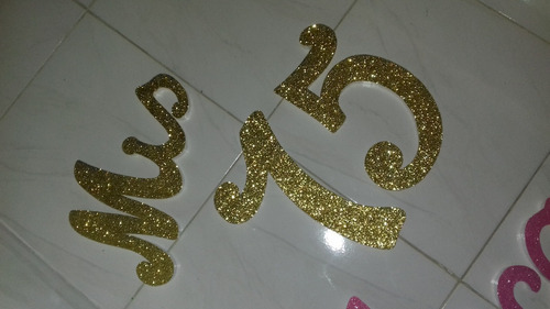 Letras Con Tu Nombre De 40cm Para Decorar El Cumpleaños