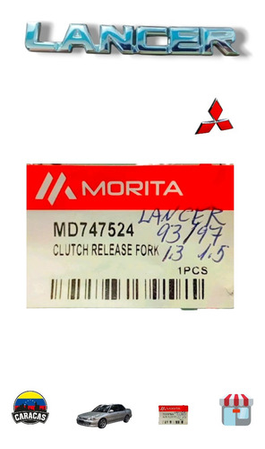 Horquilla Embrague Lancer 93 / 97 1.3 1.5 7524