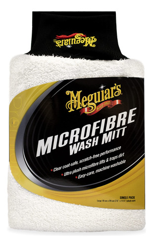 Guante Para Lavado De Microfibra Meguiar S X.