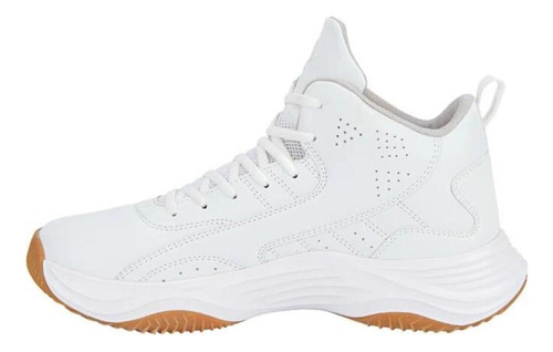 Tenis De Basketball De Caballero Charly 8002 Color Blanco
