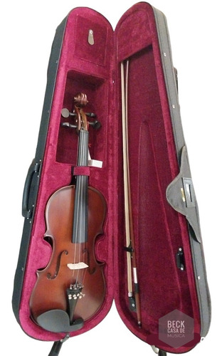 Violin Acústico 3/4 Stradella Mv141134 Estuche Arco Resina