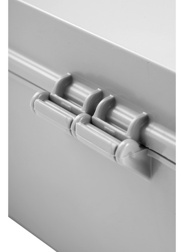 Caixa De Passagem Sobrepor 130x90x70mm Cinza Standard Ip68
