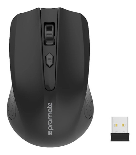 Mouse Inalámbrico Ergonómico Nano Receptor Usb Wireless 10m®