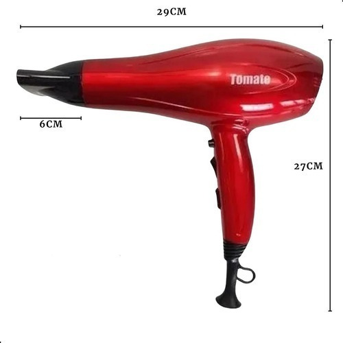 Secador De Cabelo Profissional Tomate 2000w 220v Cor Vermelho