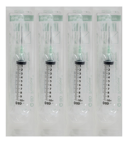 Jeringa Bd Plastipak 10 Ml 21g 32mm
