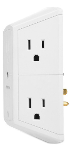 Grifo De Pared Extensor De Toma Tierra Divisor De 3 Lad...