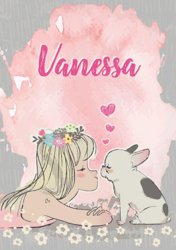 Libro: Vanessa: Cuaderno De Notas A5 | Nombre Personalizado 