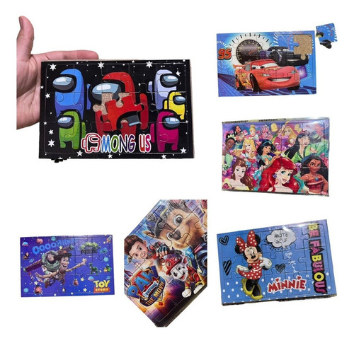 27 Rompecabezas Portati For Niño/a Entretenimiento Mayoreo