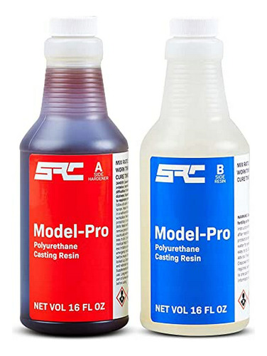 Kit Resina Epóxica 32 Oz (partes A Y B) Para Figuras Y Model