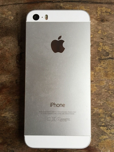 Apple iPhone 5s 16gb - Prateado + Capinhas