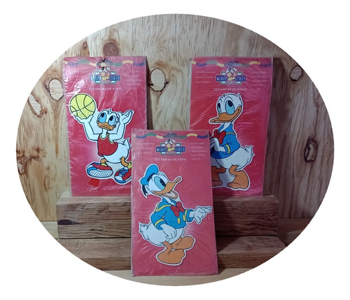 Calcomanías De Vinyl Mágicas Disney Vintage Pato Donald 3 Pz