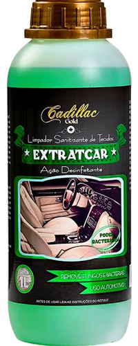 Produto Para Limpar Banco De Carro Estofados Cadillac 1l