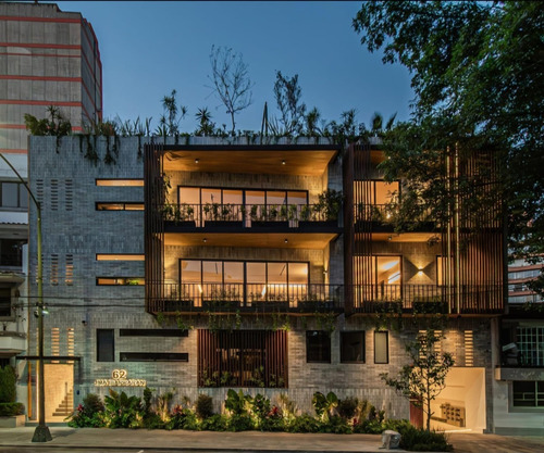 Departamento En Renta En Col. San José Insurgentes, Expatriados, Roof Garden Propio, 4 Recámaras